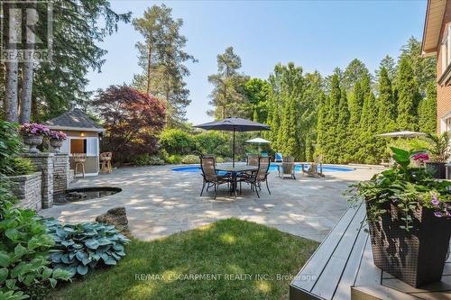 1301 Bunsden Avenue, Mississauga, ON - Outdoor With In Ground Pool With Deck Patio Veranda