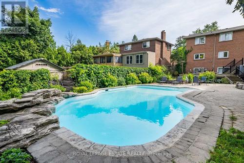 111 Holmcrest Trail, Toronto, ON - Outdoor With In Ground Pool With Backyard