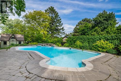 111 Holmcrest Trail, Toronto, ON - Outdoor With In Ground Pool With Deck Patio Veranda With Backyard