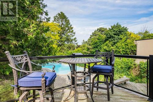 111 Holmcrest Trail, Toronto, ON - Outdoor With In Ground Pool With Deck Patio Veranda
