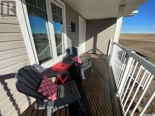 300 3Rd Avenue W, Flaxcombe, SK - Outdoor With Deck Patio Veranda With Exterior