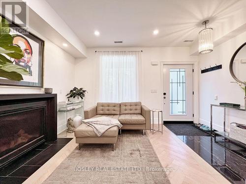 629 Shaw Street, Toronto, ON - Indoor With Fireplace