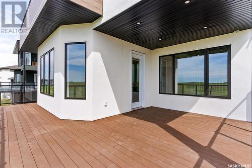 3752 Gee Crescent, Regina, SK - Outdoor With Deck Patio Veranda With Exterior