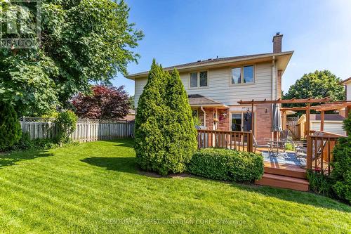 Beautiful Landscaped Backyard - 95 Mountainview Crescent, London, ON - Outdoor With Deck Patio Veranda