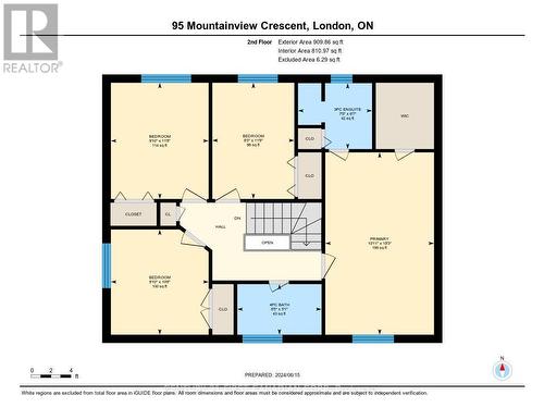 Second Floor Plan - 95 Mountainview Crescent, London, ON - Other