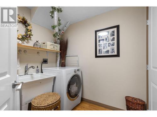 3703 Salloum Road, West Kelowna, BC - Indoor Photo Showing Laundry Room