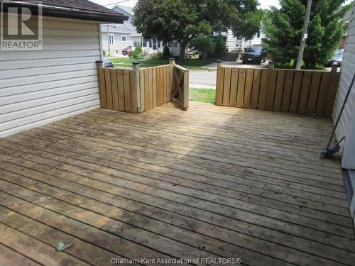 53 Selkirk Street, Chatham, ON - Outdoor With Deck Patio Veranda With Exterior