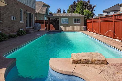 2 Hewitt Drive, Grimsby, ON - Outdoor With In Ground Pool With Deck Patio Veranda With Exterior