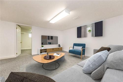 virtually staged - 891 Kingsway Drive, Burlington, ON - Indoor Photo Showing Living Room