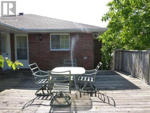 40 Worchester Avenue, Leamington, ON - Outdoor With Deck Patio Veranda With Exterior