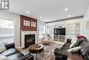 2063 Deer Park Road, Oakville (West Oak Trails), ON  - Indoor Photo Showing Living Room With Fireplace 