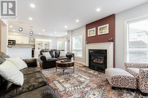 2063 Deer Park Road, Oakville (West Oak Trails), ON - Indoor Photo Showing Living Room With Fireplace