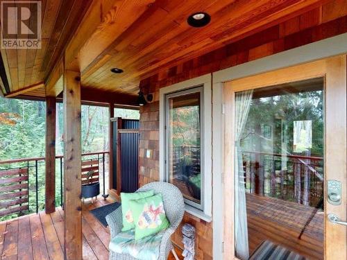 1599 Boar'S Nest Road, Powell River, BC - Outdoor With Deck Patio Veranda With Exterior