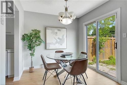 742 Walter Street Unit# C, Cambridge, ON - Indoor Photo Showing Dining Room