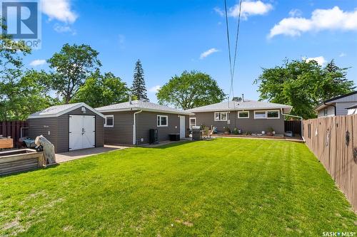1273 Grace Street, Moose Jaw, SK - Outdoor With Backyard With Exterior