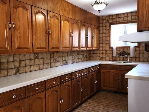 Cuisine - 1810 Rue Mandeville, Sorel-Tracy, QC - Indoor Photo Showing Kitchen With Double Sink