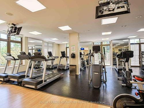 509-78 Harrison Garden Blvd, Toronto, ON - Indoor Photo Showing Gym Room
