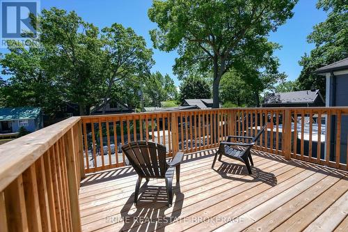 11 Eilber Street, Lambton Shores (Grand Bend), ON - Outdoor With Deck Patio Veranda With Exterior