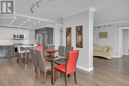 1152 Sunset Drive Unit# 1201, Kelowna, BC - Indoor Photo Showing Dining Room