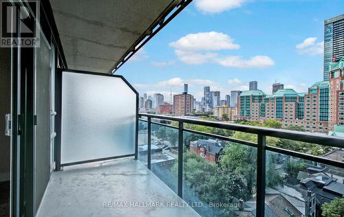 908 - 28 Linden Street, Toronto, ON - Outdoor With Balcony With View With Exterior
