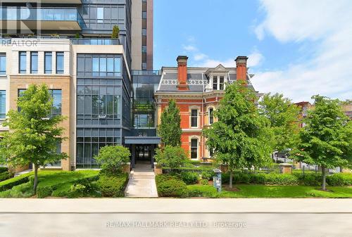 908 - 28 Linden Street, Toronto, ON - Outdoor With Balcony With Facade