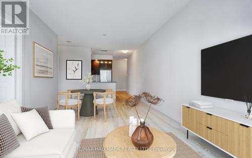 908 - 28 Linden Street, Toronto, ON - Indoor Photo Showing Living Room