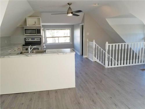 67 Holton Avenue S|Unit #2, Hamilton, ON - Indoor Photo Showing Kitchen With Double Sink