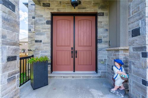 Large Front Doors / Porch - 36 Kingspoint Circle, Stoney Creek, ON - Outdoor With Exterior