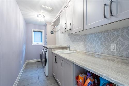 2nd Floor Deep Laundry Room - 36 Kingspoint Circle, Stoney Creek, ON - Indoor Photo Showing Laundry Room