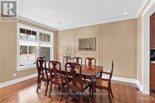 1095 Island View Drive, Ottawa, ON - Indoor Photo Showing Dining Room