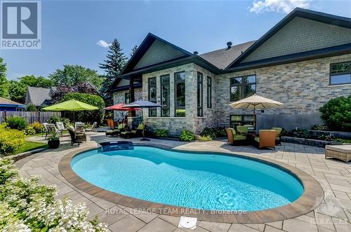 1095 Island View Drive, Ottawa, ON - Outdoor With In Ground Pool With Deck Patio Veranda