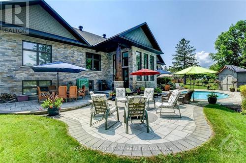 1095 Island View Drive, Ottawa, ON - Outdoor With In Ground Pool With Deck Patio Veranda