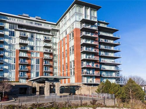 310-100 Saghalie Rd, Victoria, BC - Outdoor With Balcony With Facade