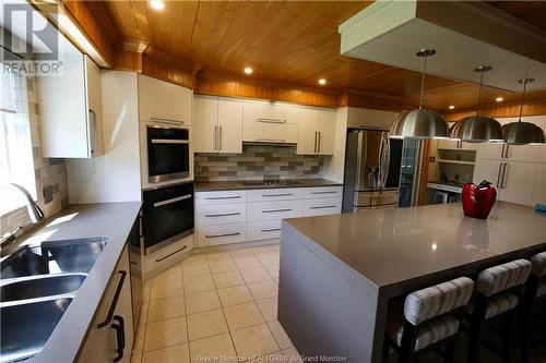 599 West River Rd, Grand Falls, NB - Indoor Photo Showing Kitchen With Double Sink With Upgraded Kitchen