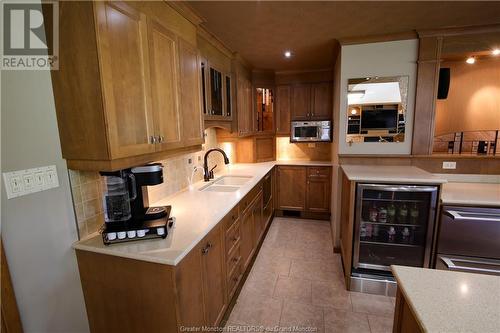 599 West River Rd, Grand Falls, NB - Indoor Photo Showing Kitchen With Double Sink