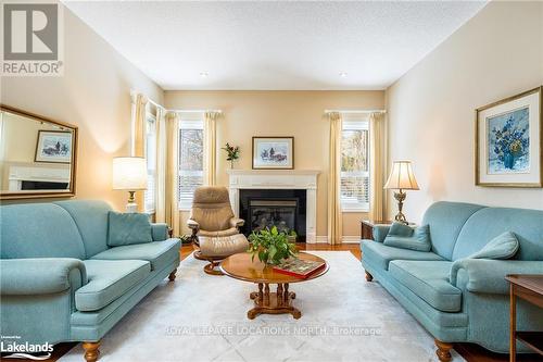 11 Mair Mills Drive, Collingwood, ON - Indoor Photo Showing Living Room With Fireplace