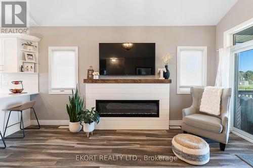 36 Farmington Crescent, Belleville, ON - Indoor Photo Showing Living Room With Fireplace