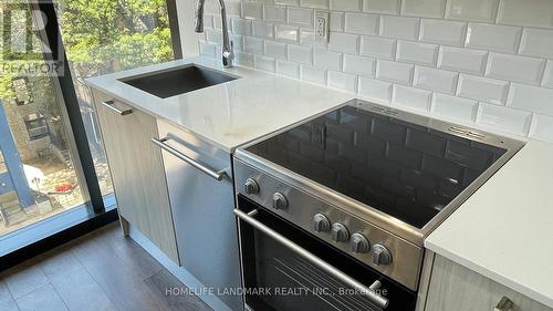 403 - 28 Wellesley Street E, Toronto, ON - Indoor Photo Showing Kitchen With Upgraded Kitchen