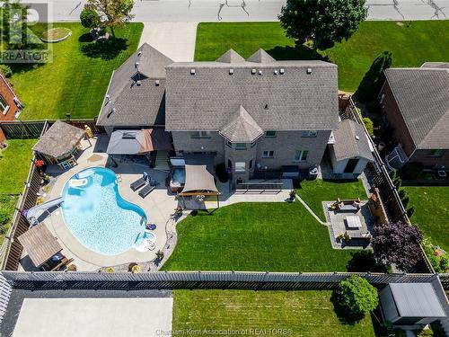2037 Charlene Lane, Tecumseh, ON - Outdoor With In Ground Pool