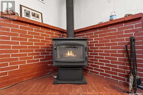 311 Railway Avenue, Middle Lake, SK - Indoor Photo Showing Other Room With Fireplace