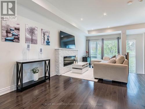 71 Pony Farm Drive, Toronto, ON - Indoor Photo Showing Living Room With Fireplace