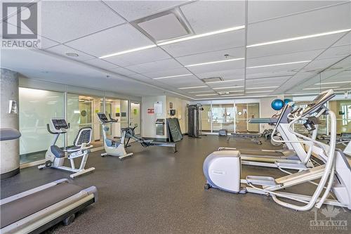 40 Nepean Street Unit#607, Ottawa, ON - Indoor Photo Showing Gym Room