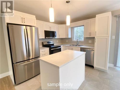 203 Cadieux, Moncton, NB - Indoor Photo Showing Kitchen With Double Sink