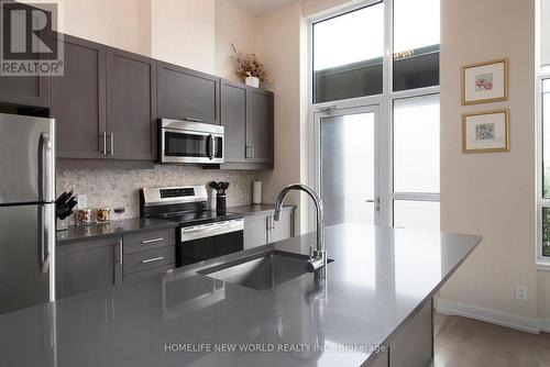 Apt 107 - 330 Titan Private, Ottawa, ON - Indoor Photo Showing Kitchen With Stainless Steel Kitchen With Upgraded Kitchen