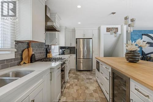 12764 Dillon Drive, Tecumseh, ON - Indoor Photo Showing Kitchen With Double Sink