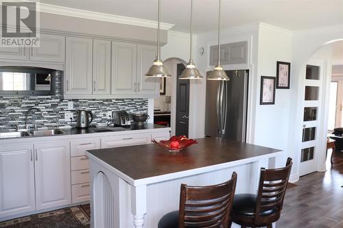 50 Front Road, Port Au Port West, NL - Indoor Photo Showing Kitchen With Double Sink With Upgraded Kitchen