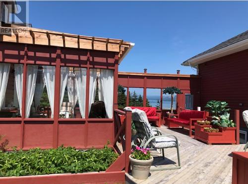 50 Front Road, Port Au Port West, NL - Outdoor With Deck Patio Veranda With Exterior