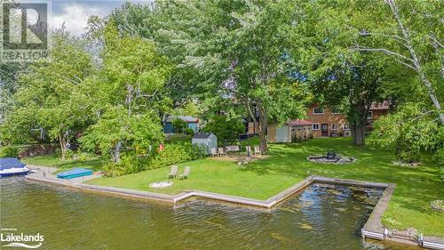 8 South Island Trail, Brechin, ON - Outdoor With Body Of Water With Deck Patio Veranda