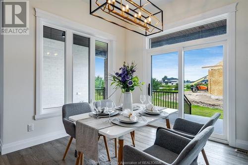 39 Augusta Drive, Leamington, ON - Indoor Photo Showing Dining Room