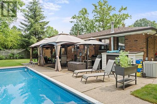 5735 Hastings, Lasalle, ON - Outdoor With In Ground Pool With Backyard